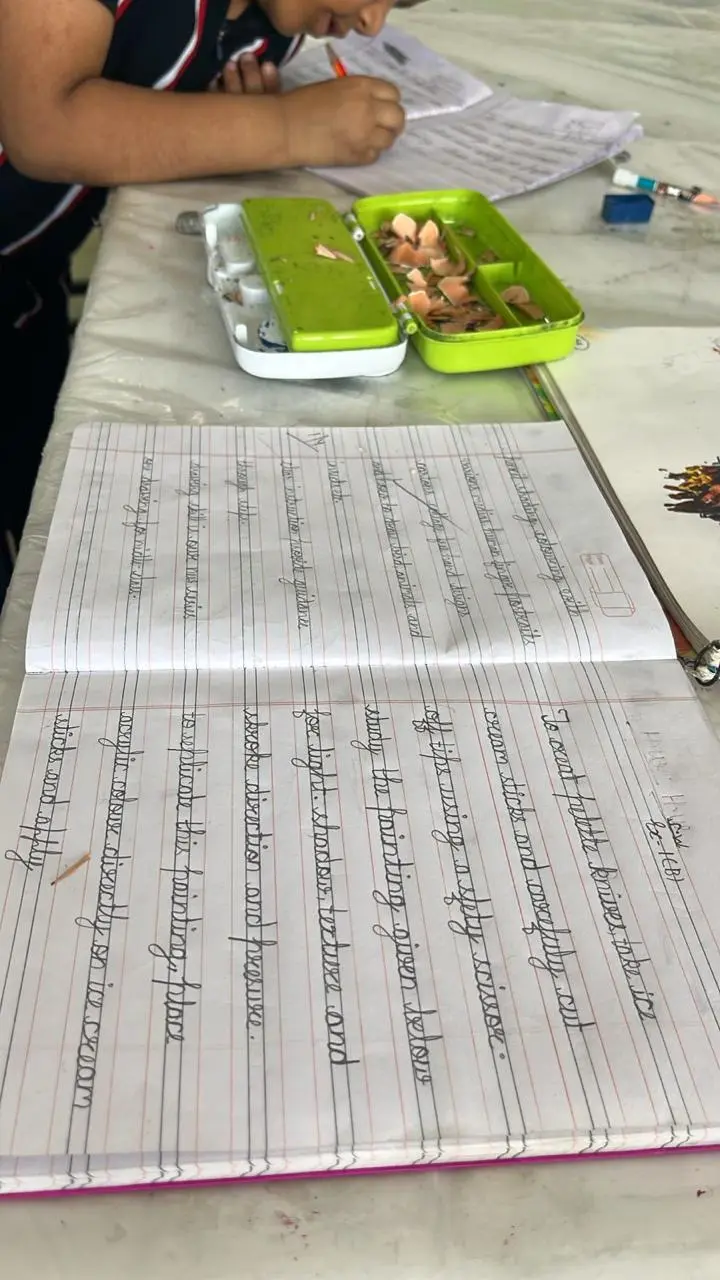 Calligraphy session photo 8