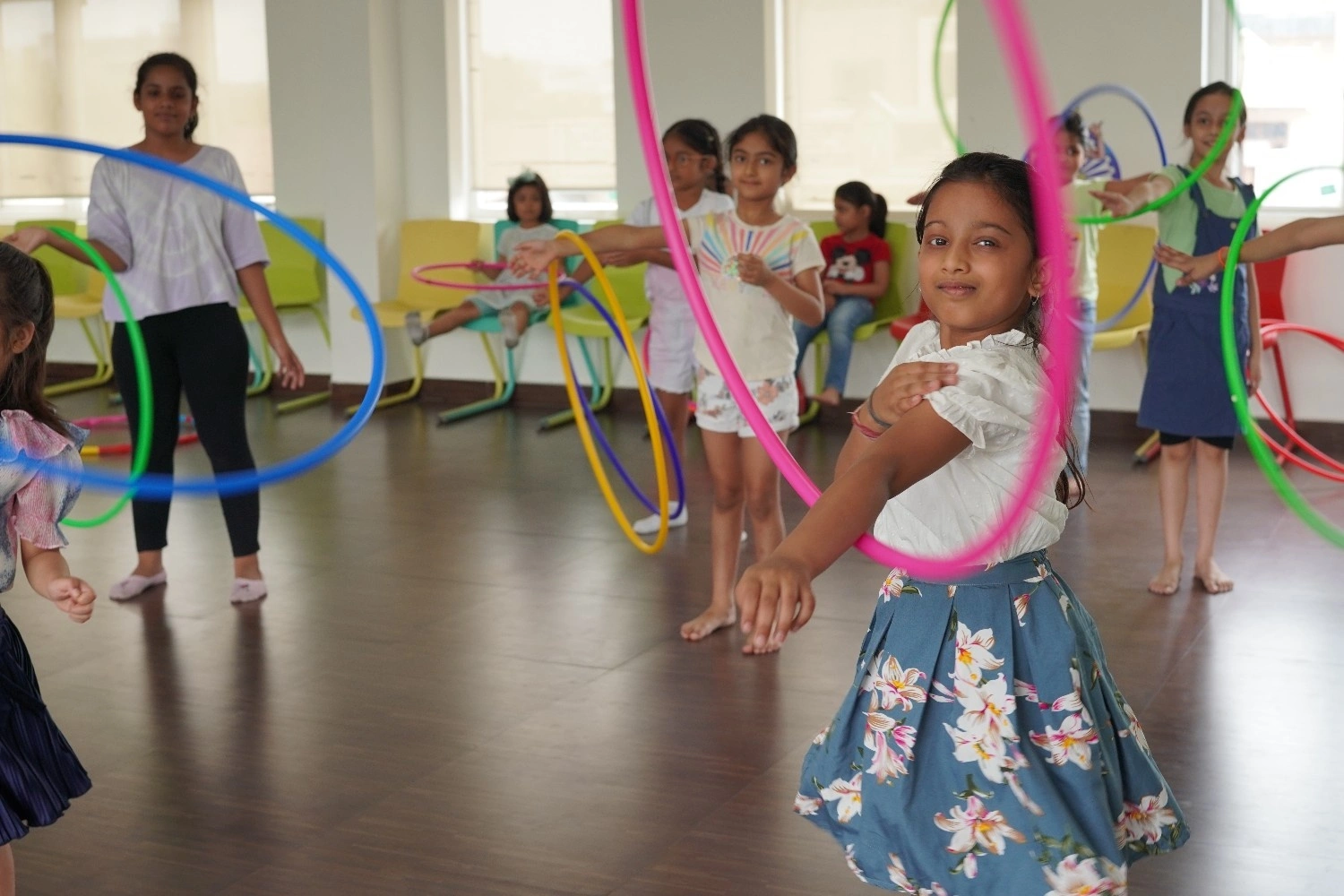 Gymnastic & Hula Hoop, Ribbon photo