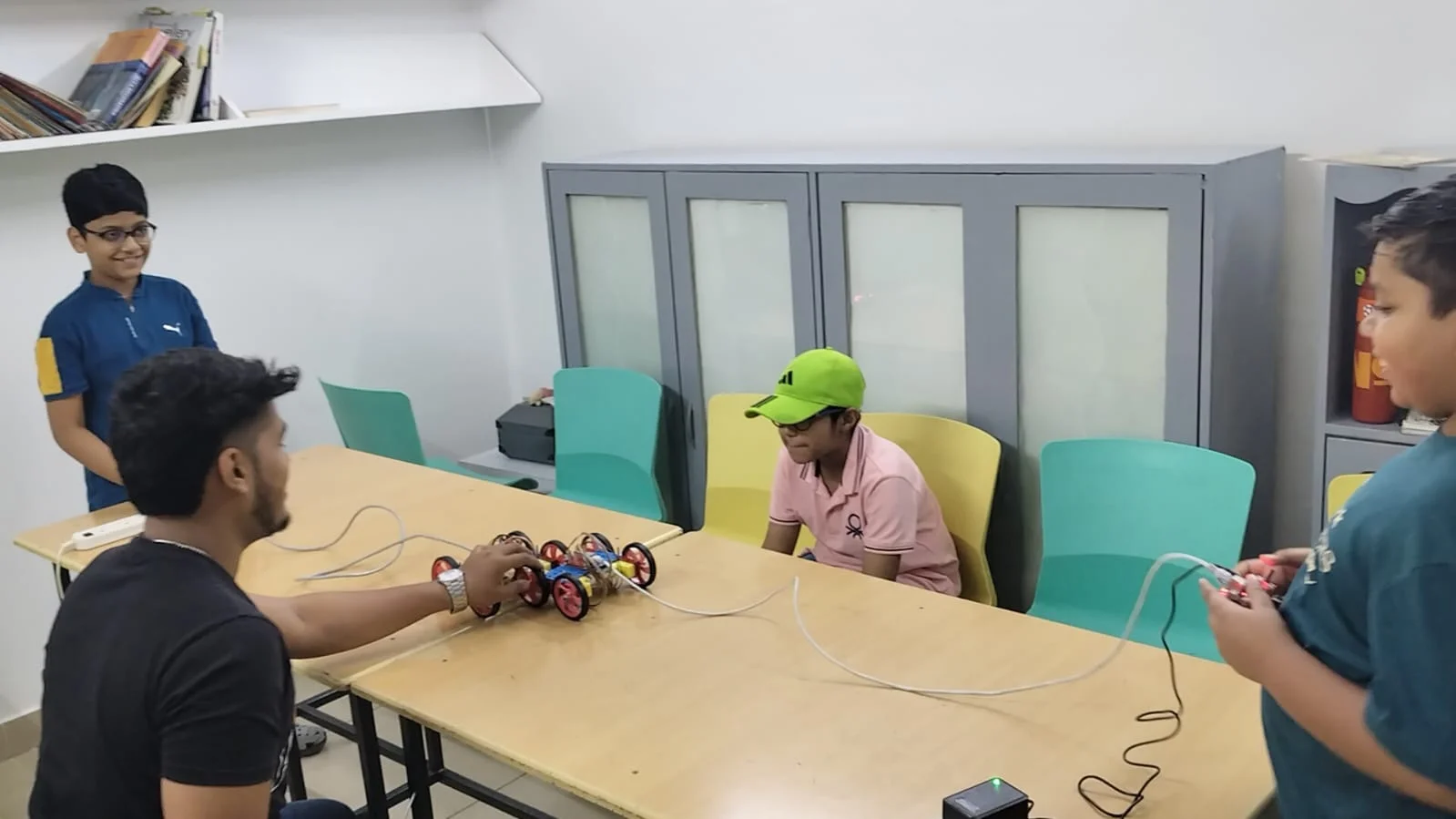 Robotics session photo 8