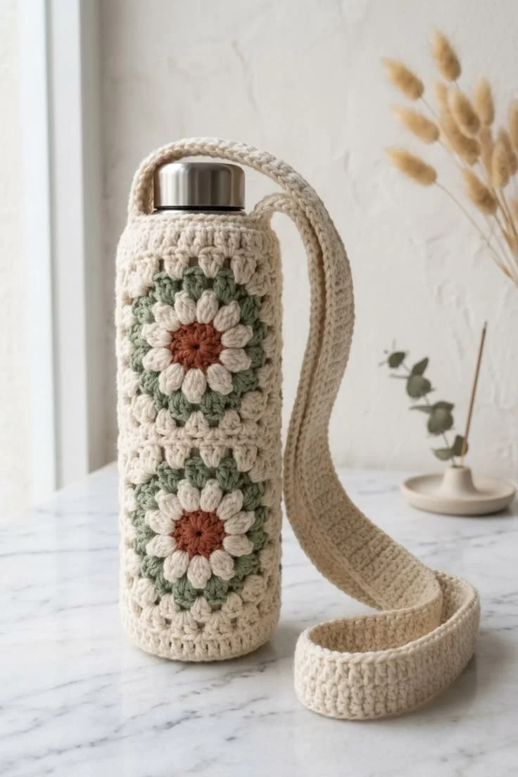 Daisy Bottle Cover